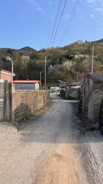 거류면 화당리 당동교회 첫예배당 장소로 가는길-2